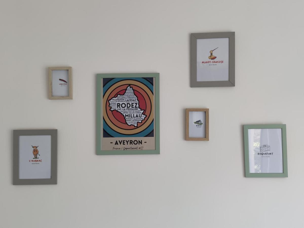 Apartament Les Plantades Aveyronnaises Saint-Georges-de-Luzençon Zewnętrze zdjęcie